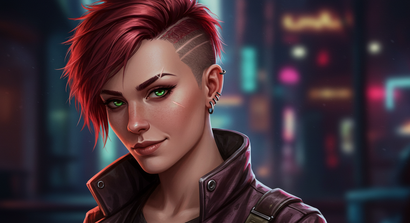 Example of an initial character generation