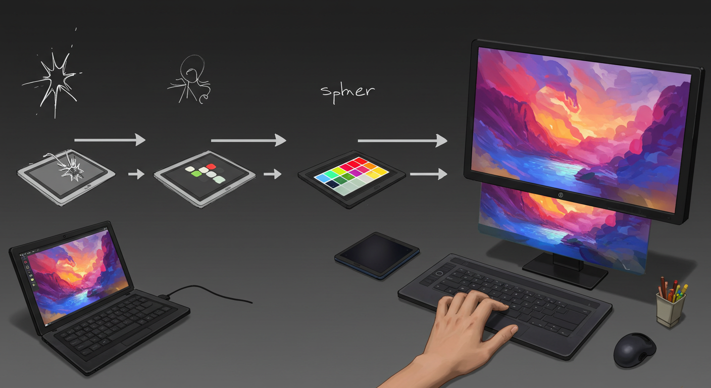 My Digital Art Workflow: From Concept to Creation