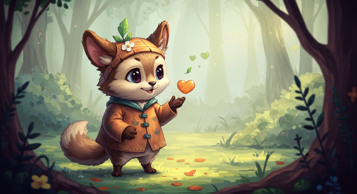 AI generated image in Whimsical Storybook Illustration style